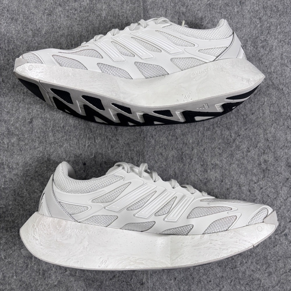 Adidas Adizero Aruku Mens White Running Shoes Swirlfoam IH0849 Size 11